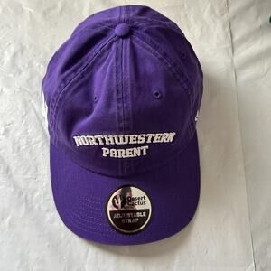 Northwestern University Wildcats Hat Parent Baseball Cap Adjustable Brand New